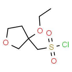 ChemSpider 2D Image | (3-ethoxyoxolan-3-yl)methanesulfonyl chloride | C7H13ClO4S