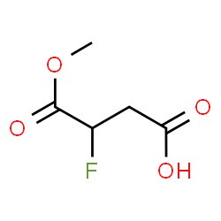ChemSpider 2D Image | 3-Fluoro-4-methoxy-4-oxobutanoic acid | C5H7FO4