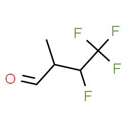 ChemSpider 2D Image | 3,4,4,4-Tetrafluoro-2-methylbutanal | C5H6F4O