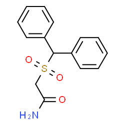 ChemSpider 2D Image | Modafinil sulfone | C15H15NO3S