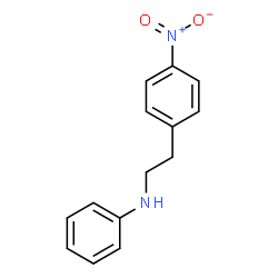 ChemSpider 2D Image | N-(p-Nitrophenethyl)aniline | C14H14N2O2