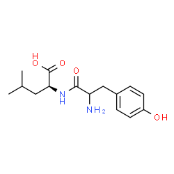 ChemSpider 2D Image | Tyrosyl-L-leucine | C15H22N2O4