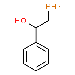 ChemSpider 2D Image | 1-Phenyl-2-phosphinoethanol | C8H11OP