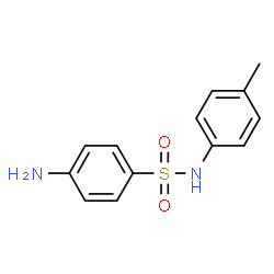ChemSpider 2D Image | 4-Amino-N-(4-methylphenyl)benzenesulfonamide | C13H14N2O2S