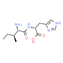 ChemSpider 2D Image | L-Isoleucyl-D-histidine | C12H20N4O3