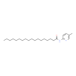ChemSpider 2D Image | N-(5-Methyl-2-pyridinyl)octadecanamide  | C24H42N2O