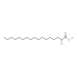 ChemSpider 2D Image | Methyl 2-chloroheptadecanoate | C18H35ClO2