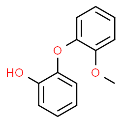 ChemSpider 2D Image | 2-(2-Methoxyphenoxy)phenol | C13H12O3