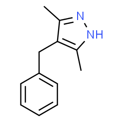 ChemSpider 2D Image | 4-Benzyl-3,5-dimethyl-1H-pyrazole | C12H14N2
