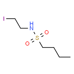 ChemSpider 2D Image | N-(2-Iodoethyl)-1-butanesulfonamide | C6H14INO2S