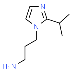 ChemSpider 2D Image | 3-(2-Isopropyl-imidazol-1-yl)-propylamine | C9H17N3