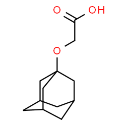 ChemSpider 2D Image | (Adamantan-1-yloxy)acetic acid | C12H18O3
