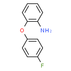 ChemSpider 2D Image | 2-(4-Fluorophenoxy)aniline | C12H10FNO