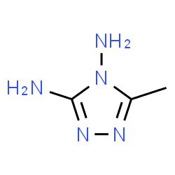 ChemSpider 2D Image | 5-methyl-1,2,4-triazole-3,4-diamine | C3H7N5