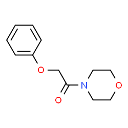 ChemSpider 2D Image | 4-Phenoxyacetylmorpholine | C12H15NO3