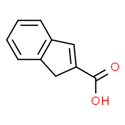 ChemSpider 2D Image | 1H-Indene-2-carboxylic acid | C10H8O2