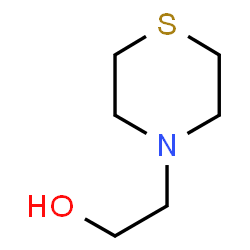 ChemSpider 2D Image | 2-thiomorpholinoethanol | C6H13NOS