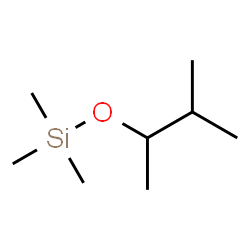 ChemSpider 2D Image | (1,2-Dimethylpropoxy)(trimethyl)silane | C8H20OSi