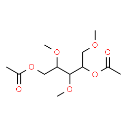 ChemSpider 2D Image | 1,4-Di-O-acetyl-2,3,5-tri-O-methylpentitol | C12H22O7