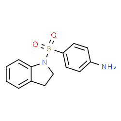 ChemSpider 2D Image | 4-(Indolin-1-ylsulfonyl)aniline | C14H14N2O2S