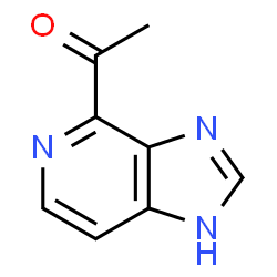 ChemSpider 2D Image | 1-(1H-Imidazo[4,5-c]pyridin-4-yl)ethanone | C8H7N3O