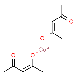 ChemSpider 2D Image | Cobalt(II) acetylacetonate | C10H14CoO4