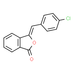 ChemSpider 2D Image | (Z)-3-(4-chlorobenzal)phthalide | C15H9ClO2