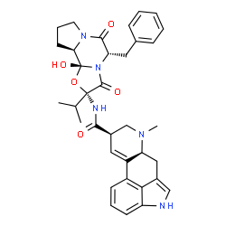 ChemSpider 2D Image | (5alpha,5'alpha,11'alpha,12'beta)-5'-Benzyl-12'-hydroxy-2'-isopropyl-3',6',18-trioxoergotaman | C35H39N5O5