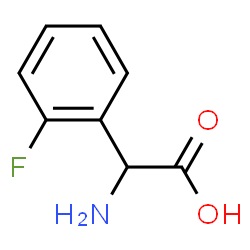 ChemSpider 2D Image | (2-Fluorophenyl)glycine | C8H8FNO2