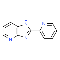 ChemSpider 2D Image | 2-(2-Pyridinyl)-1H-imidazo[4,5-b]pyridine | C11H8N4