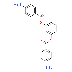 ChemSpider 2D Image | 1,3-Phenylene bis(4-aminobenzoate) | C20H16N2O4