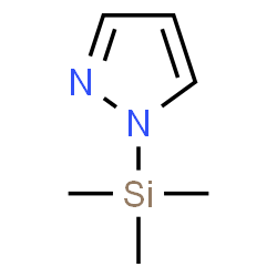 ChemSpider 2D Image | TRIMETHYLSILYLPYRAZOLE | C6H12N2Si