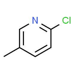 ChemSpider 2D Image | 2-Chloro-5-methylpyridine | C6H6ClN