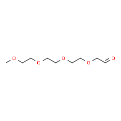 ChemSpider 2D Image | 2,5,8,11-Tetraoxatridecan-13-al | C9H18O5