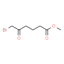 ChemSpider 2D Image | Methyl 6-bromo-5-oxohexanoate | C7H11BrO3