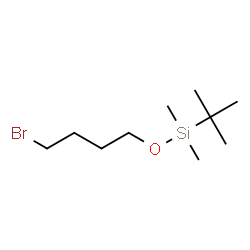 ChemSpider 2D Image | 4-Bromobutoxy(tert-butyl)dimethylsilane | C10H23BrOSi