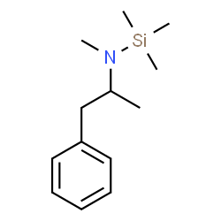 ChemSpider 2D Image | Methamphetamine, N-trimethylsilyl- | C13H23NSi
