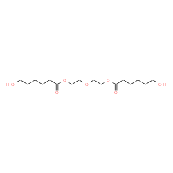 ChemSpider 2D Image | Oxydi-2,1-ethanediyl bis(6-hydroxyhexanoate) | C16H30O7
