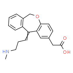 ChemSpider 2D Image | N-Desmethyl Olopatadine | C20H21NO3