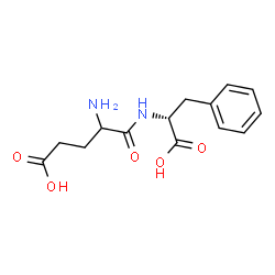 ChemSpider 2D Image | alpha-Glutamyl-D-phenylalanine | C14H18N2O5