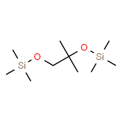 ChemSpider 2D Image | Propane, 2-methyl-1,2-bis(trimethylsiloxy)- | C10H26O2Si2