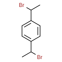 ChemSpider 2D Image | 1,4-Bis(1-bromoethyl)benzene | C10H12Br2