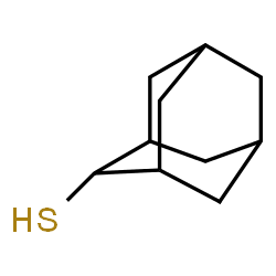 ChemSpider 2D Image | 2-Adamantanethiol | C10H16S