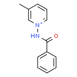 ChemSpider 2D Image | 1-(Benzoylamino)-3-methylpyridinium | C13H13N2O