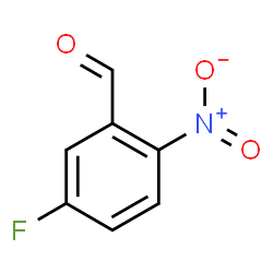 ChemSpider 2D Image | 5-Fluoro-2-nitrobenzaldehyde | C7H4FNO3