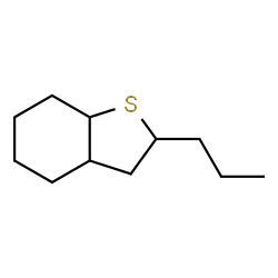 ChemSpider 2D Image | 2-Propyloctahydro-1-benzothiophene | C11H20S
