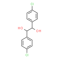 ChemSpider 2D Image | 1,2-Bis(4-chlorophenyl)-1,2-ethanediol | C14H12Cl2O2
