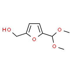 ChemSpider 2D Image | [5-(Dimethoxymethyl)-2-furyl]methanol | C8H12O4