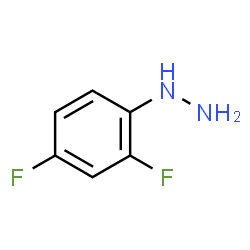 ChemSpider 2D Image | 2,4-Difluorophenylhydrazine | C6H6F2N2