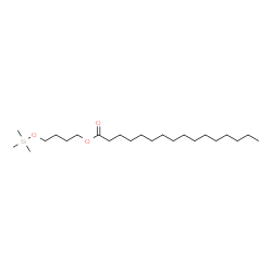 ChemSpider 2D Image | 4-[(Trimethylsilyl)oxy]butyl palmitate | C23H48O3Si